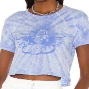 Blue Graphic Boys Lie Shirt